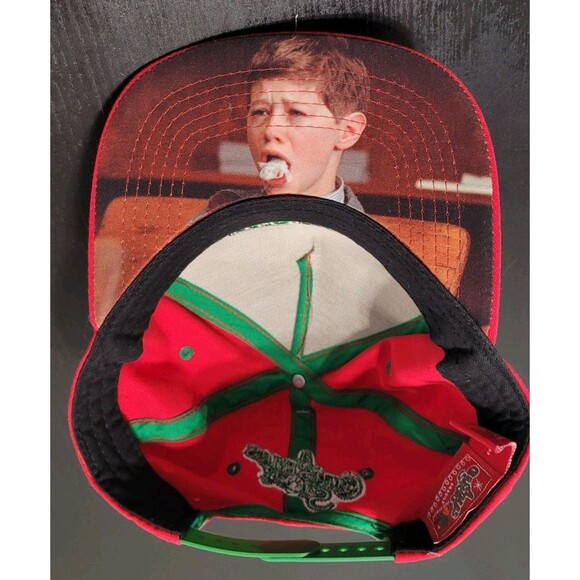 NWT A Christmas Story RED HAT - I Triple Dog Dare You - Snapback Adjustable CAP - Picture 4 of 5